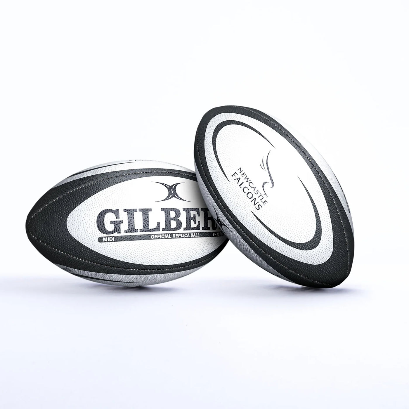 Gilbert Newcastle Falcons Replica Rugbybal Midi