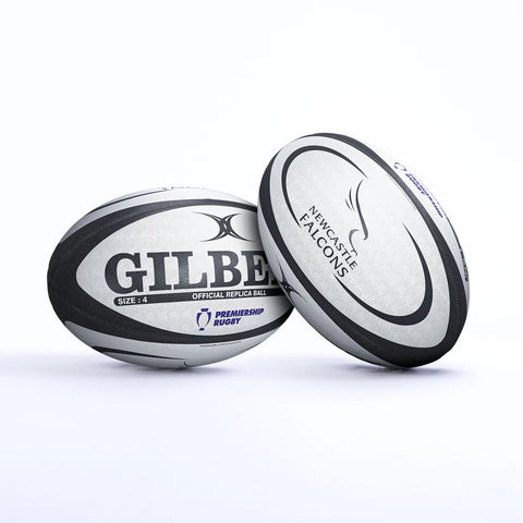 Gilbert Newcastle Falcons Replica Rugbybal Maat 4