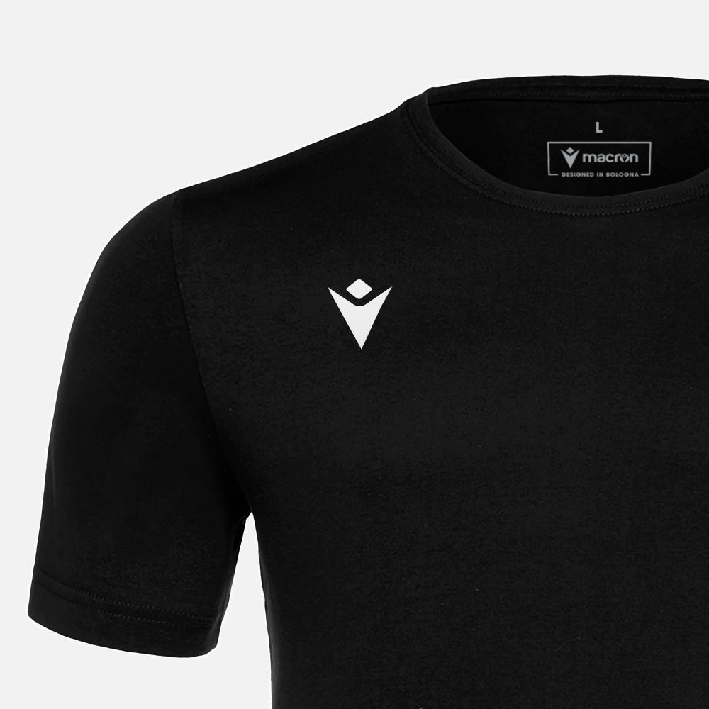 Macron Katoenen T-Shirt Boost Hero Senior Zwart