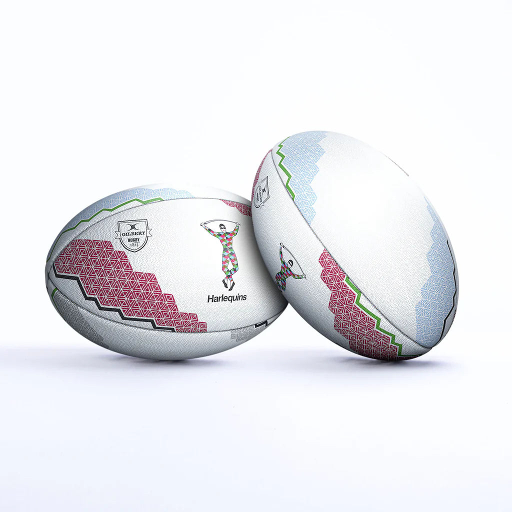 Gilbert Harlequins Supporter Rugby Bal Maat 4