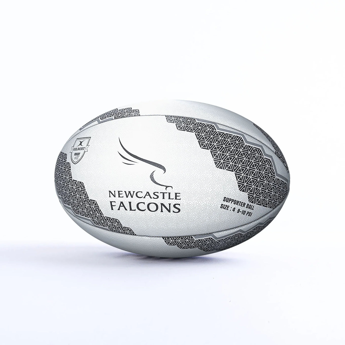 Gilbert Newcastle Falcons Supporter Rugbybal Maat 4