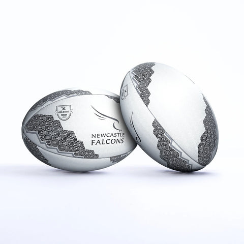 Gilbert Newcastle Falcons Supporter Rugbybal Maat 5