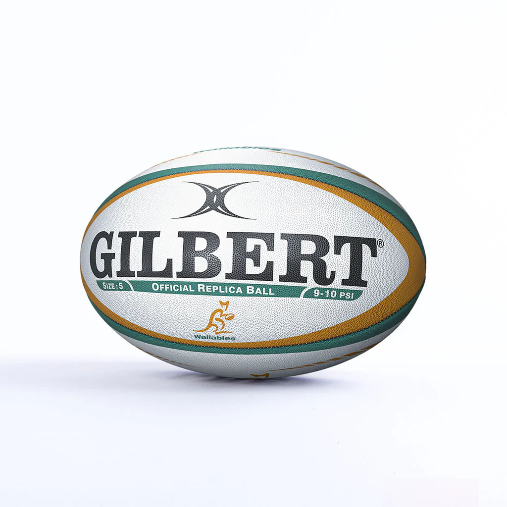 Gilbert Australië Replica Rugbybal Maat 5