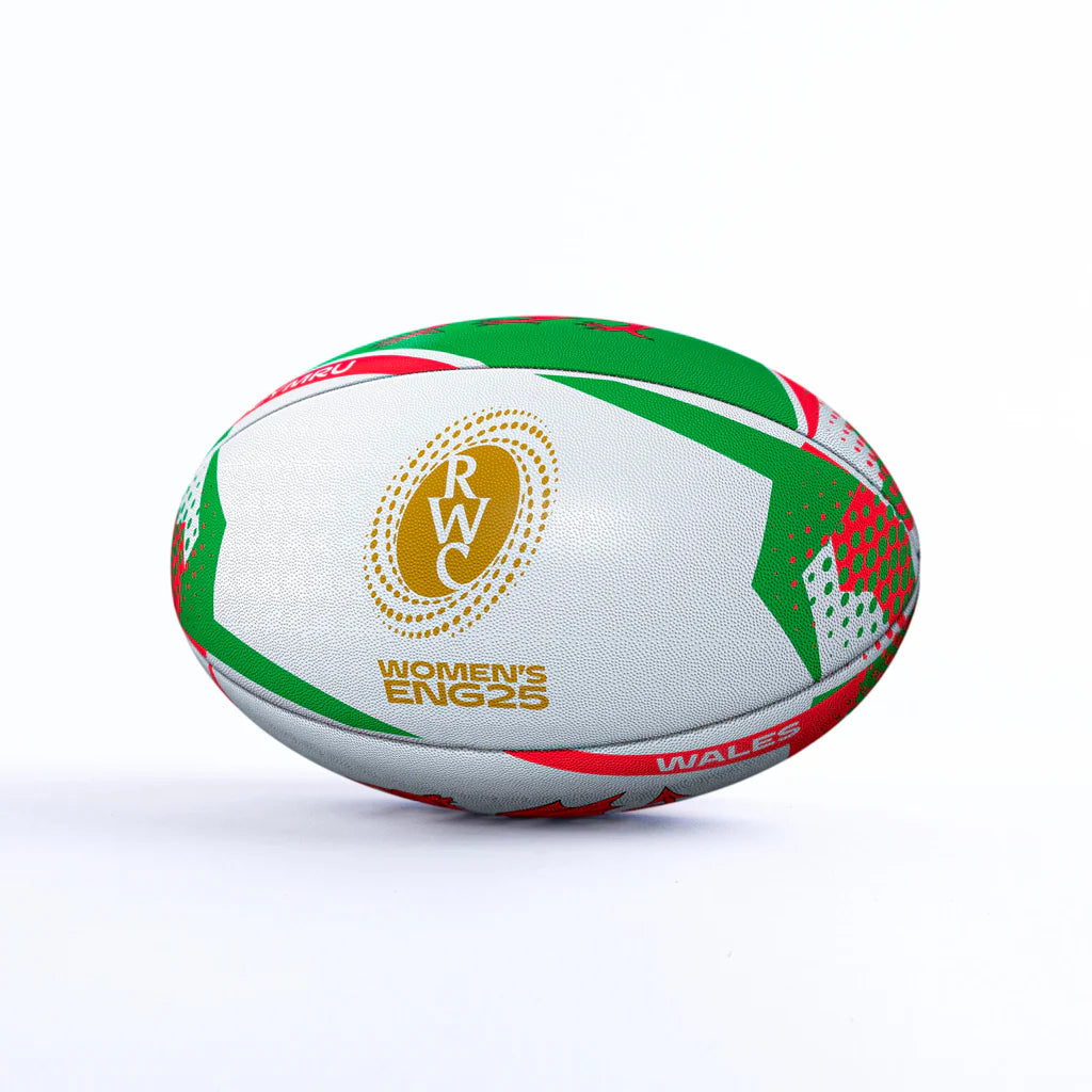 Gilbert RWC 2025 Wales Rugby Bal Maat 5