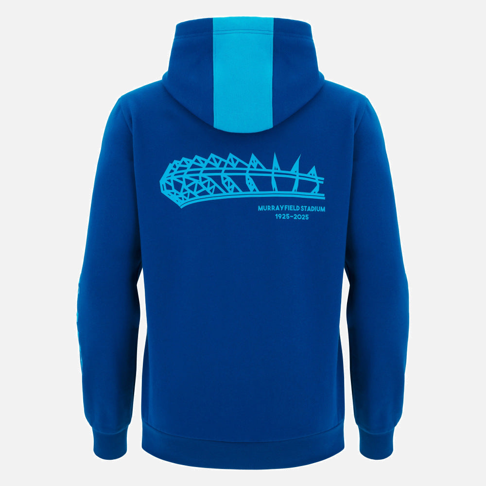 Macron Rugby Schotland 2025/26 Travel Hoodie Heren