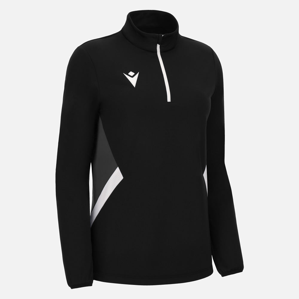 Macron Maira 1/4 Top Dames Zwart