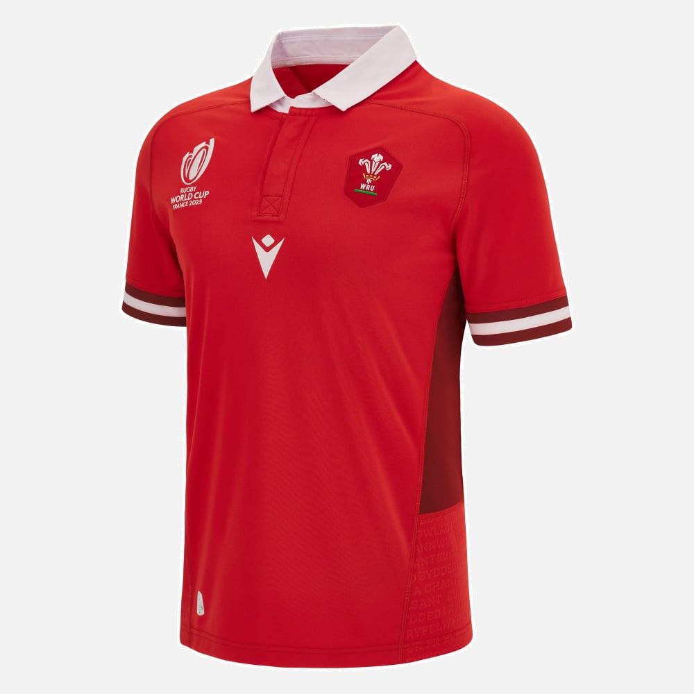 Rugby World Cup 2023 Wales Replica Home Shirt