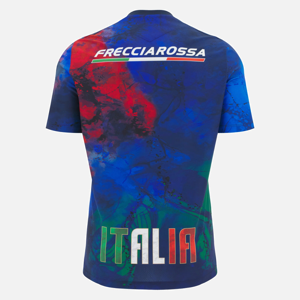 Macron Italië Rugby 2025/26 Training T-shirt Heren