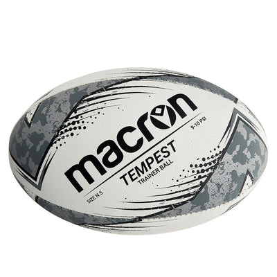 Macron Tempest N.5 Rugby Trainingsbal Zwart