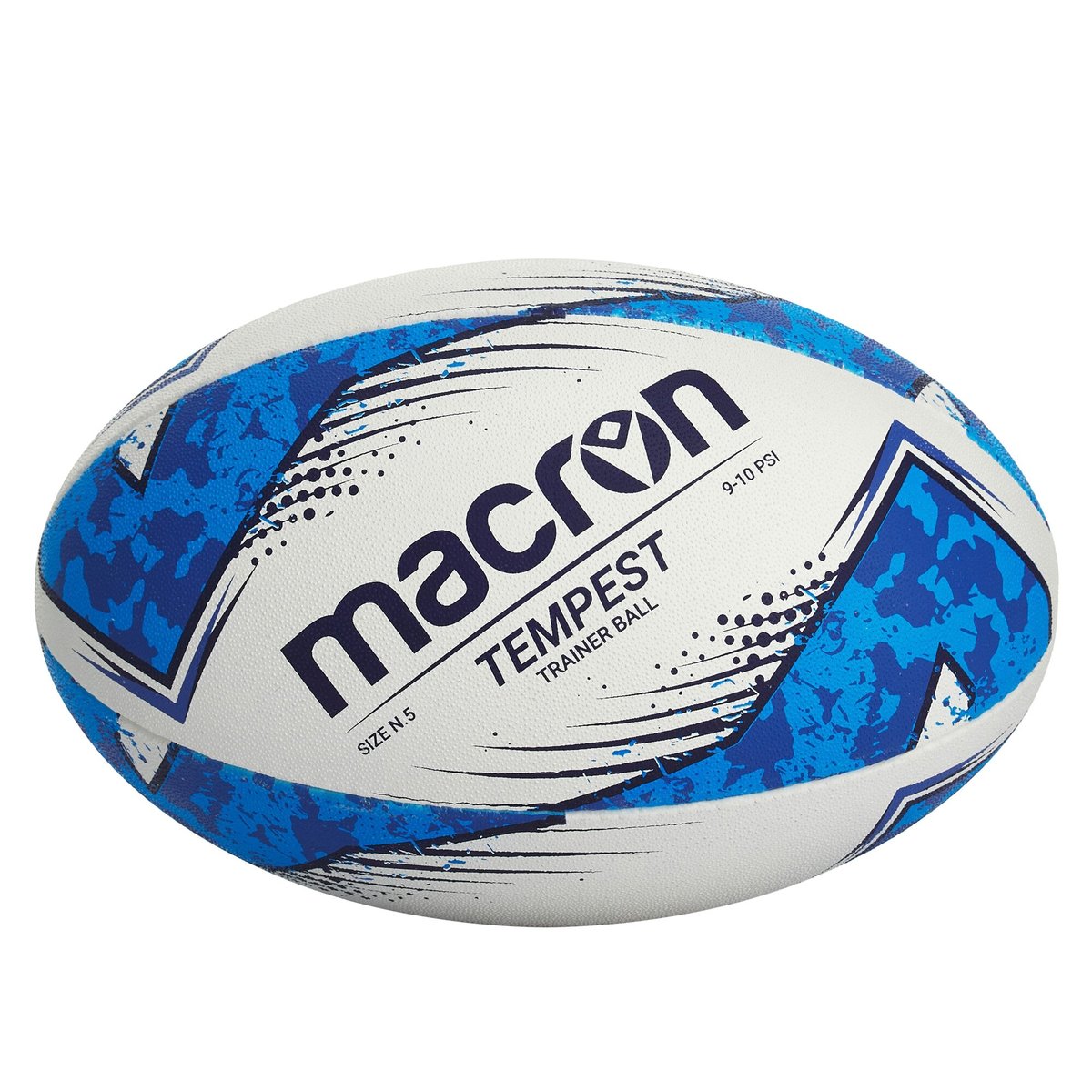 Macron Tempest N.5 Rugby Trainingsbal Blauw