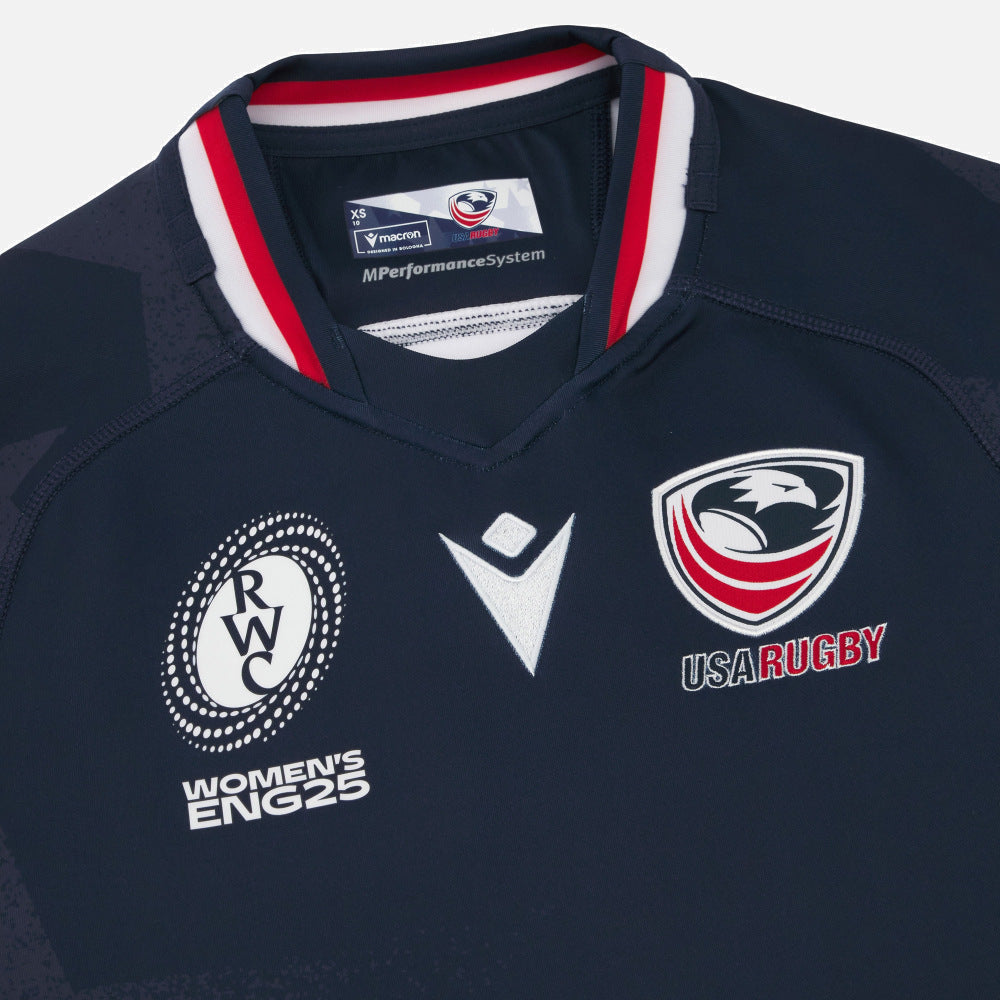 Macron WRWC 2025 USA Rugby Dames Thuisshirt