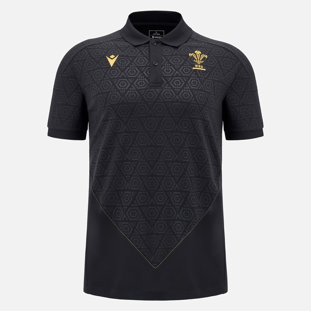 Wales Rugby Travel Polo Heren