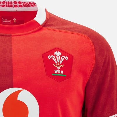 Macron Wales Replica Rugby Thuisshirt Heren 2025/26