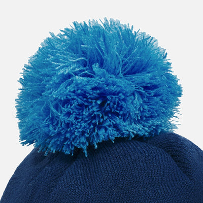 Schotland Rugby 2024/25 Blue Scotland Pom Pom Beanie