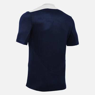 Macron Jasper Rugby Shirt Heren Navy/Wit