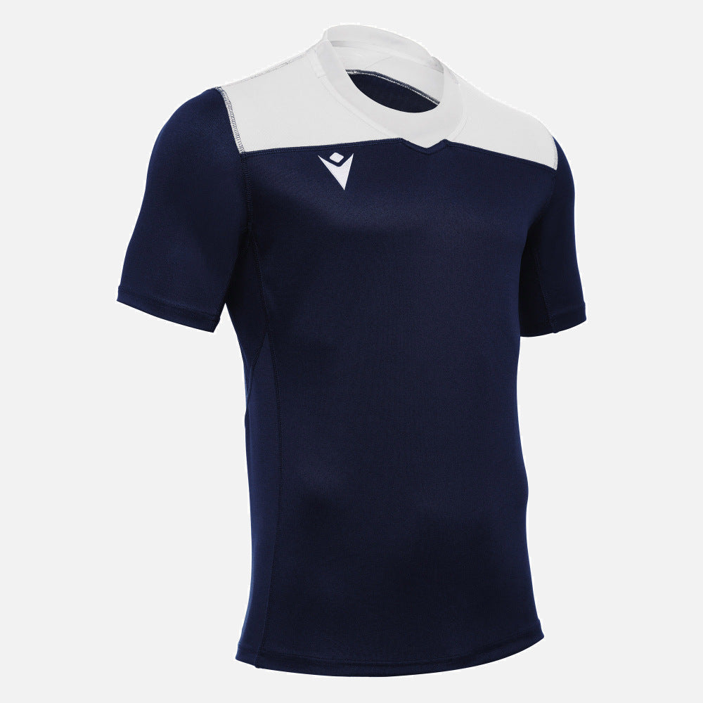 Macron Jasper Rugby Shirt Heren Navy/Wit