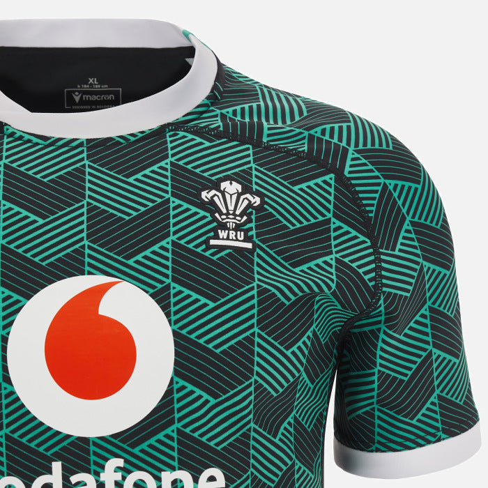 Wales Rugby Training Shirt 2023/24 Turquoise Kids