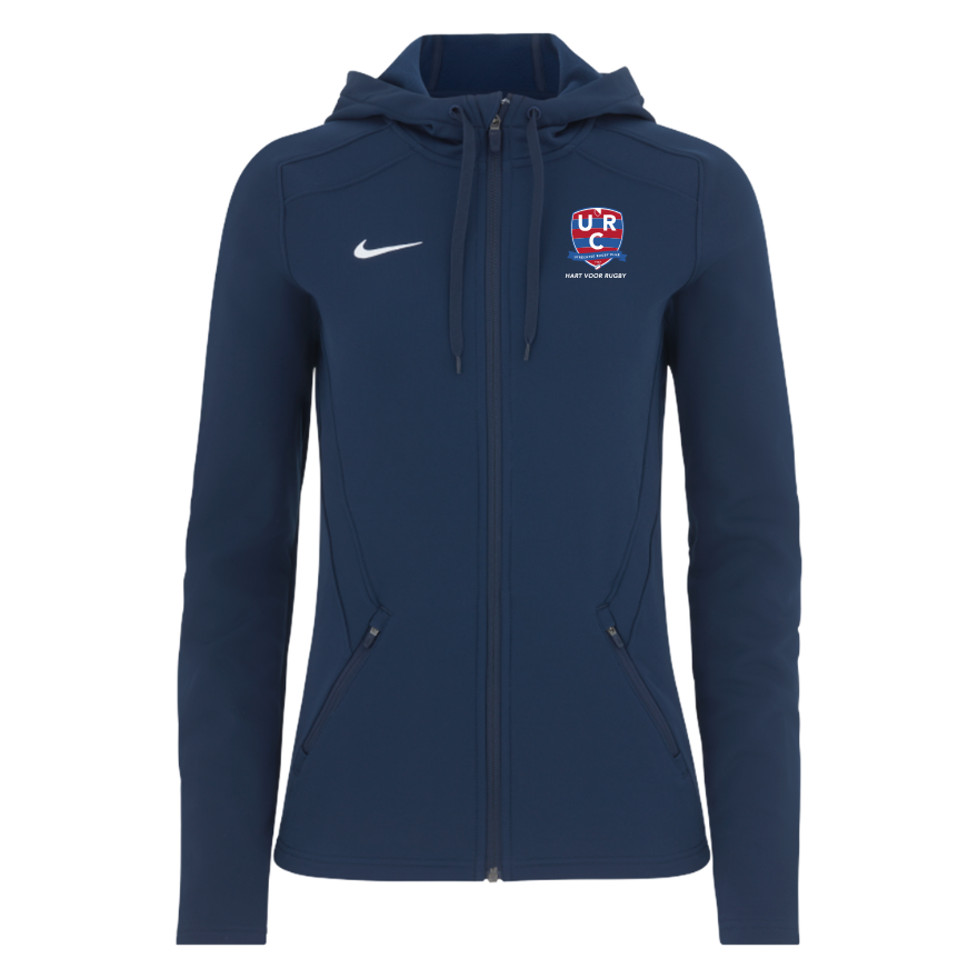 URC Nike Team Full Zip Training Hoodie Dames Navy