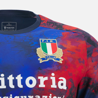 Macron Italië Rugby 2025/26 Training T-shirt Heren