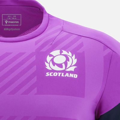 Macron Rugby Schotland 2025/26 Training T-shirt Kids