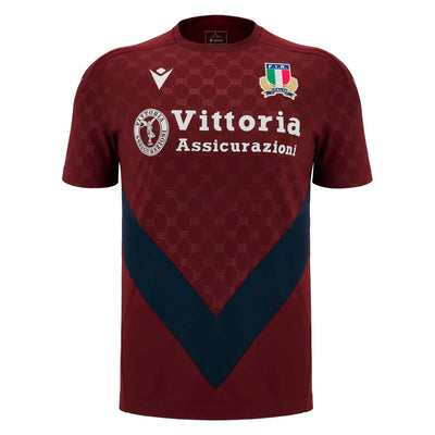 Macron Italië Rugby Trainingsshirt Heren