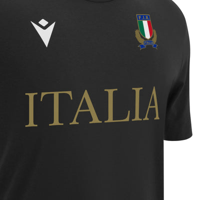 Italië Rugby Fan Line Katoenen T-shirt Volwassenen 2025/26