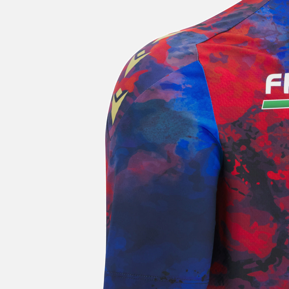 Macron Italië Rugby 2025/26 Training T-shirt Heren