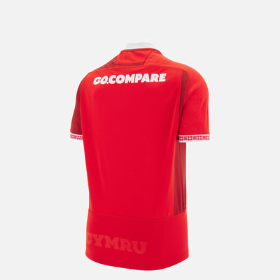 Macron Wales Replica Rugby Thuisshirt Kids 2025/26