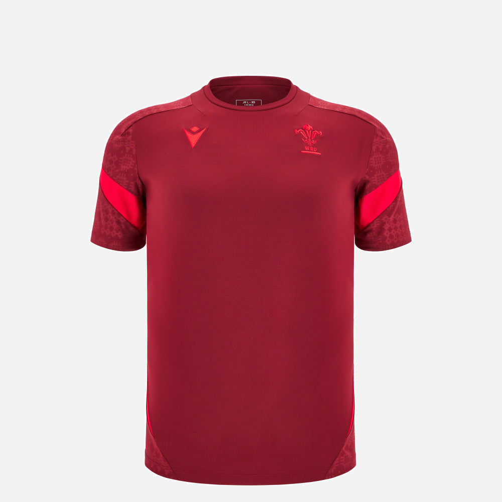 Macron Rugby Wales 2025/26 Training T-shirt Kids