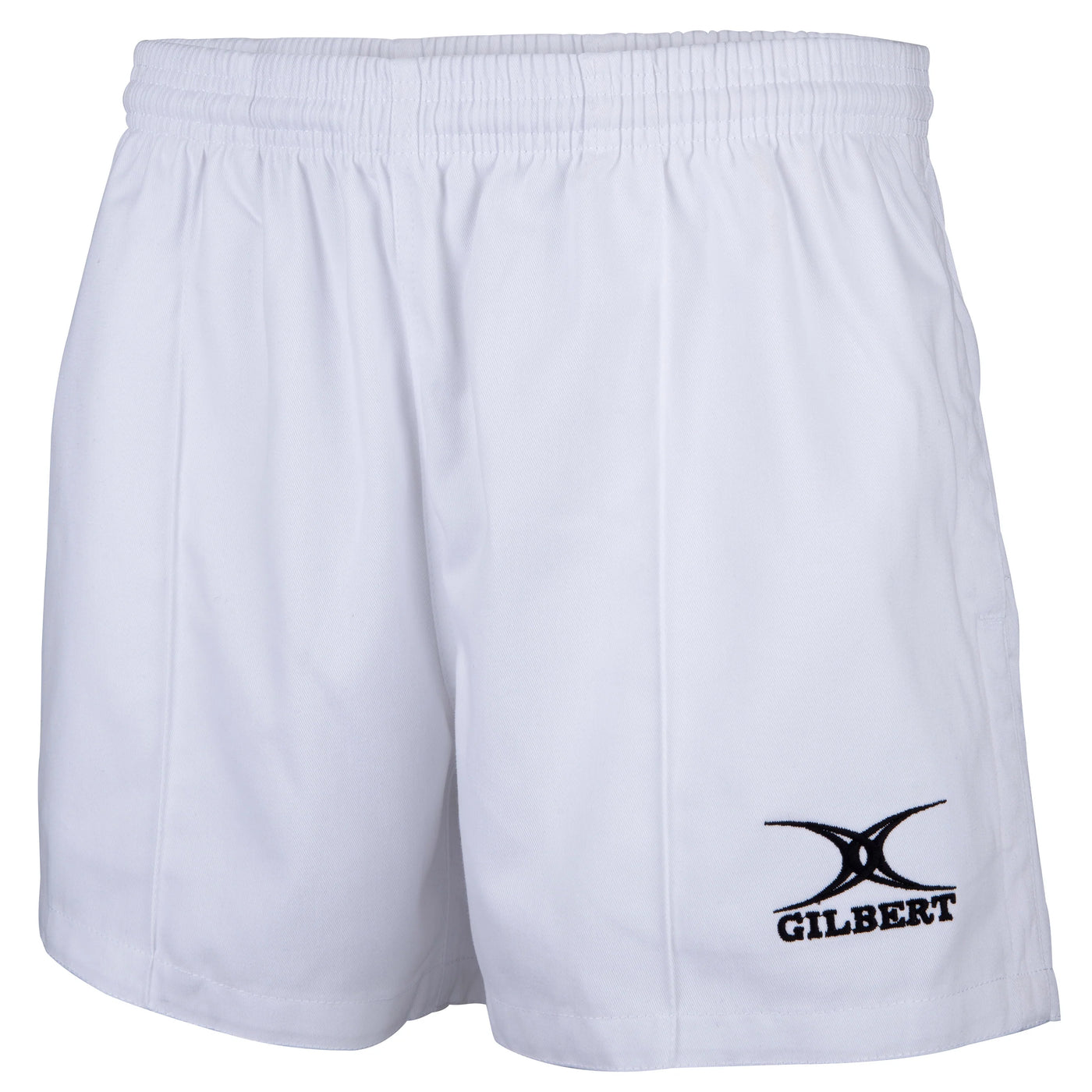 Kiwi Pro Rugby Short White Junior (with pockets)