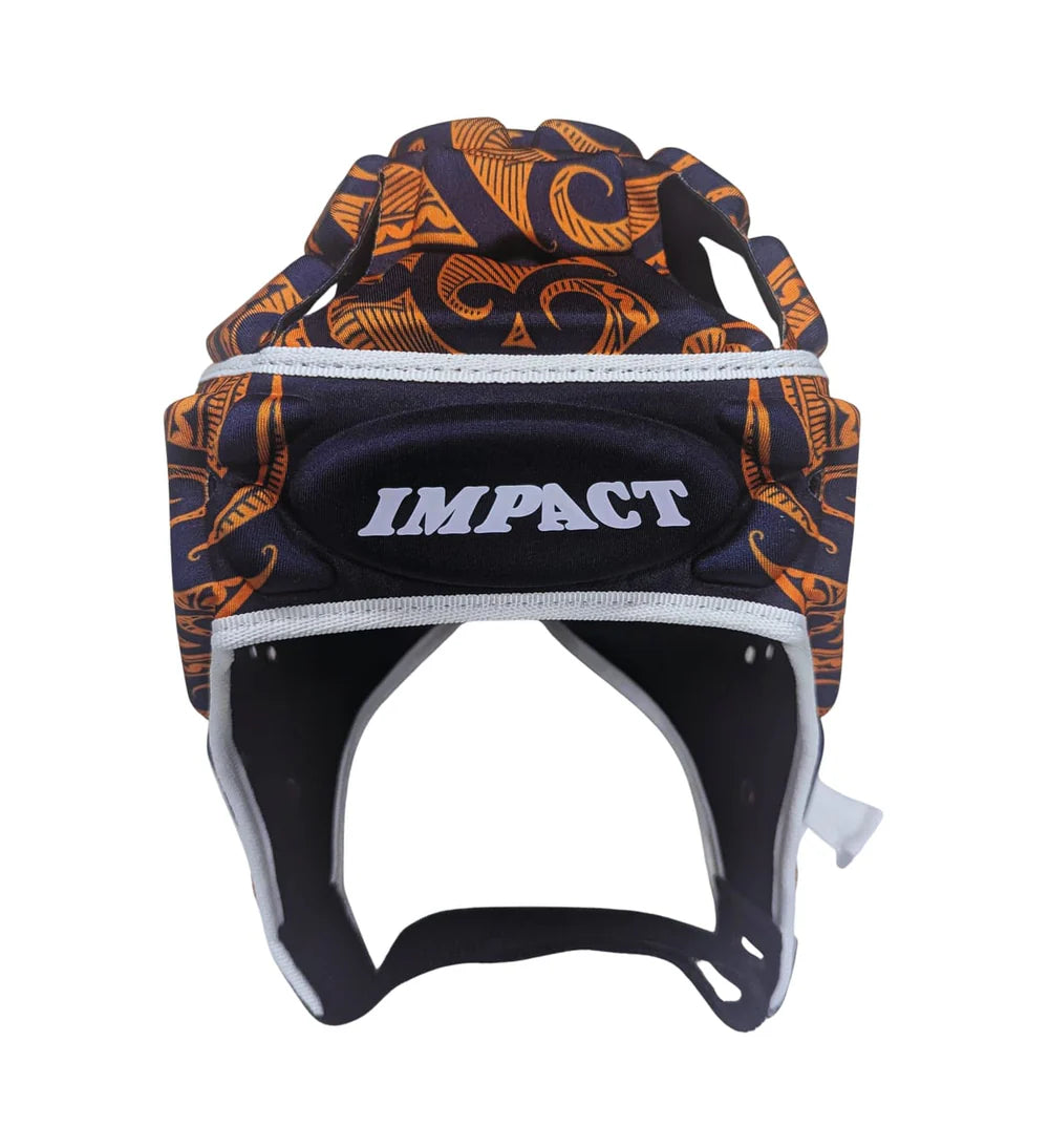 Impact Rugby Kiwi Navy/Orange Scrumcap