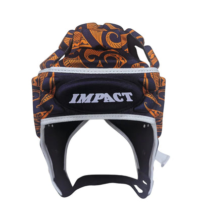 Impact Rugby Kiwi Navy/Orange Scrumcap