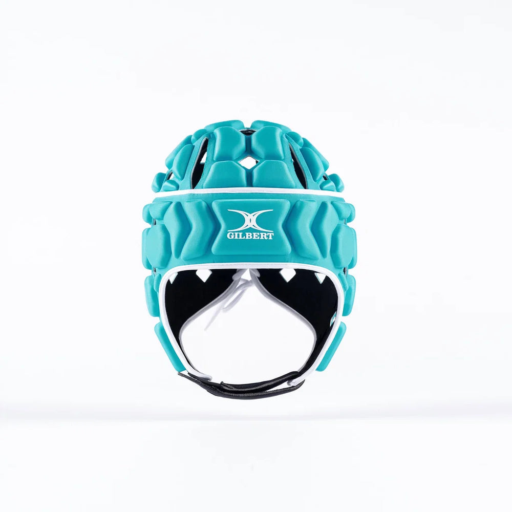 Gilbert Octane Scrumcap Aqua/White Junior