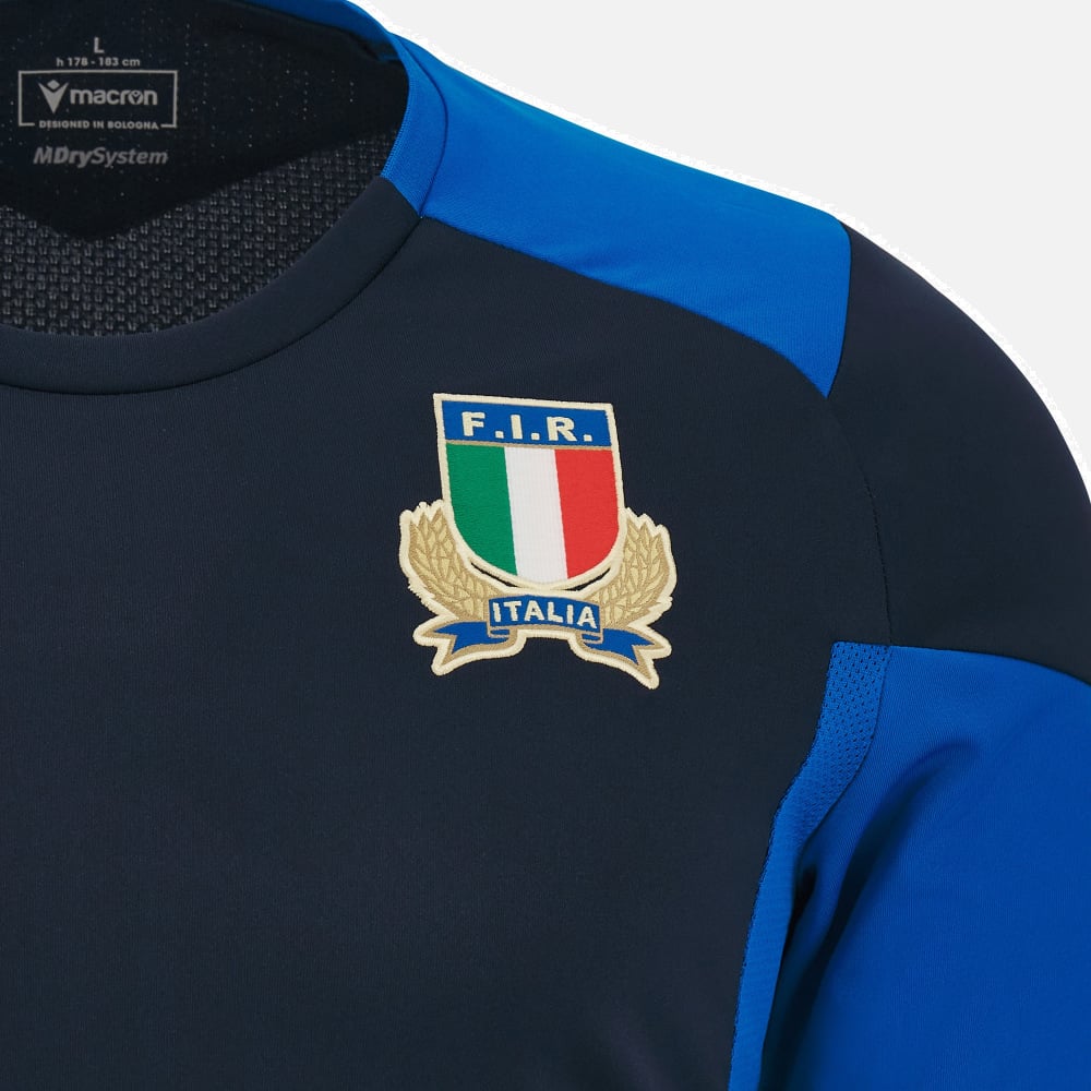 Italie Rugby 2023/24 Trainingsshirt Kids
