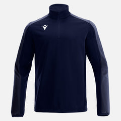 Macron Arno 1/4 Zip Jersey Senior Navy