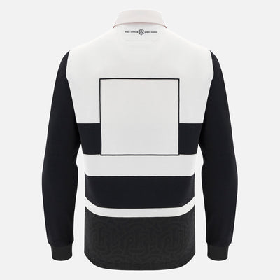 Macron Barbarians 2024/25 Katoenen Lange Mouwen Shirt Heren