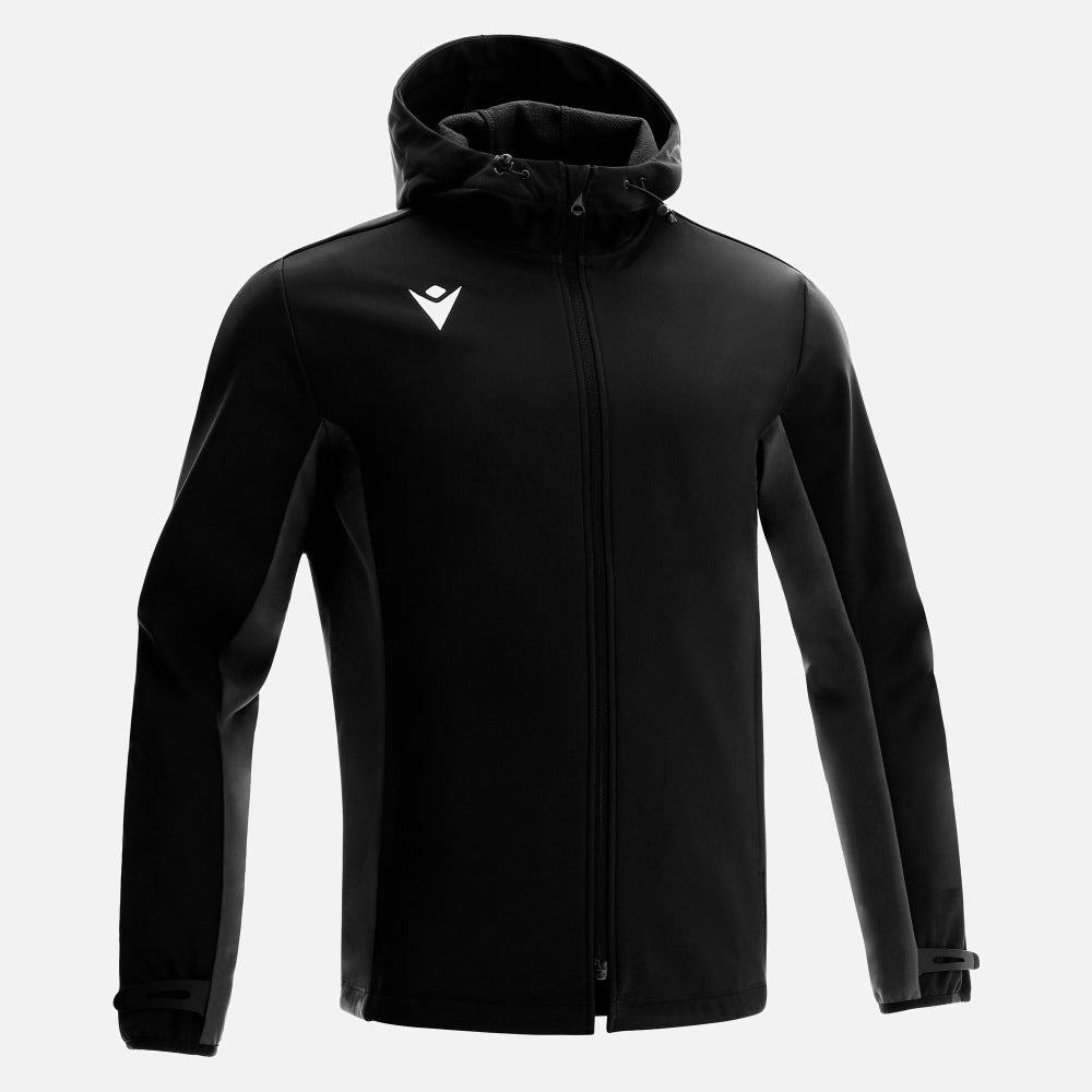 Macron Hooded Soft-Shell Jacket Himalaya Senior Zwart