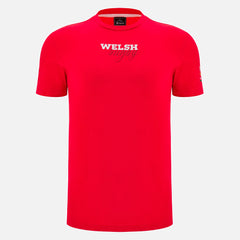 Macron Rugby Wales 2025/26 Fan T-shirt Heren