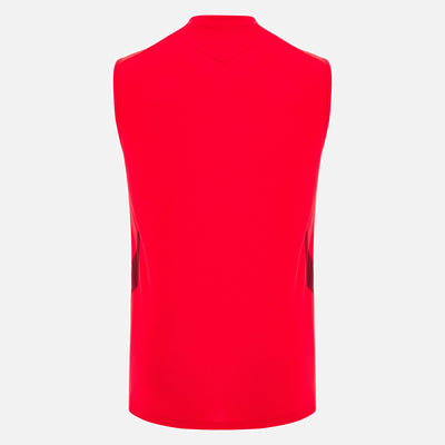 Macron Rugby Wales 2025/26 Rood Training Singlet Heren