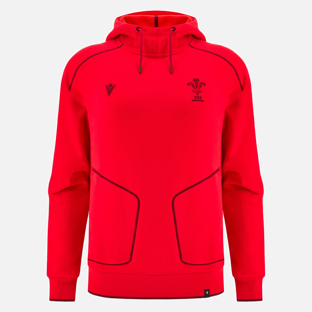 Macron Rugby Wales 2025/26 Travel Yukon Hoodie Heren