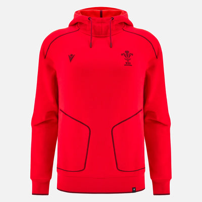 Macron Rugby Wales 2025/26 Travel Yukon Hoodie Heren