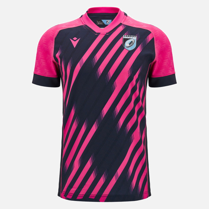 Macron Cardiff Rugby Training Jersey Heren