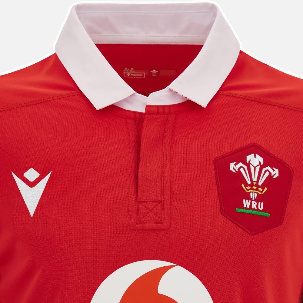 Wales Rugby 2023/24 Replica Thuisshirt Junior