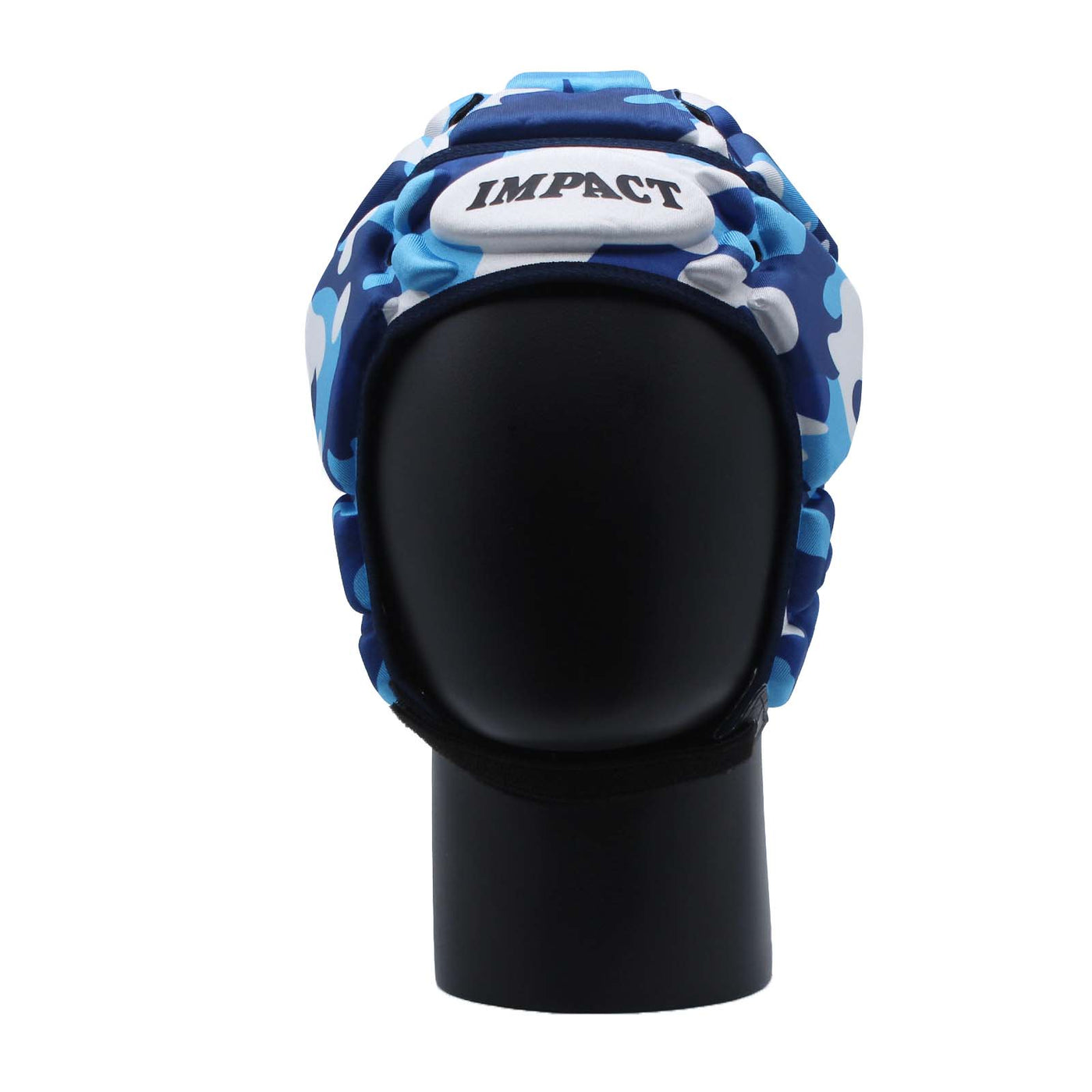 Impact Rugby Camo Blue Scrumcap