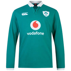 Canterbury Ierland 2025/26 Katoenen Thuisshirt met Lange Mouwen