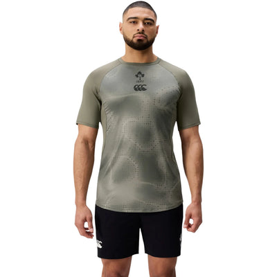 Canterbury Ierland IRFU Rugby Superlight Heren Trainings T-Shirt (vanaf 31-10 verkrijgbaar)