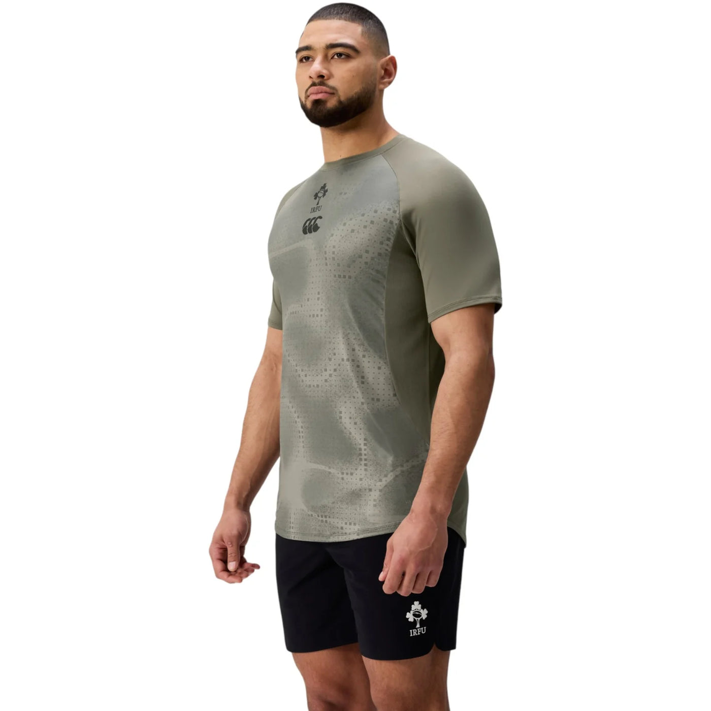 Canterbury Ierland IRFU Rugby Superlight Heren Trainings T-Shirt (vanaf 31-10 verkrijgbaar)