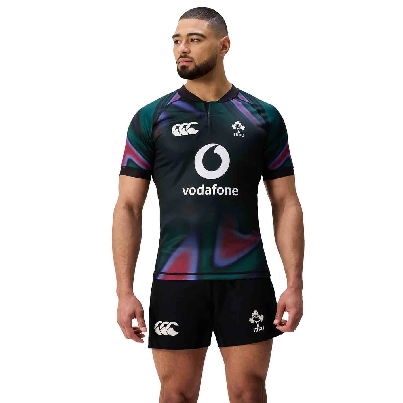Canterbury Ierland IRFU Rugby Heren Pre-Game Pro Shirt 2025/26 (verkrijgbaar vanaf 31-10)