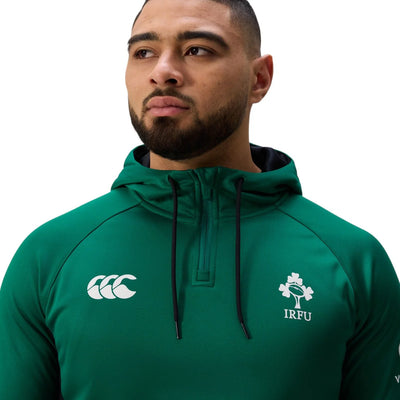 Canterbury Ierland IRFU Rugby Heren Half-Zip Trainingshoodie (vanaf 31-10 verkrijgbaar)