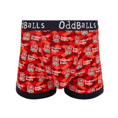 OddBalls England Rugby Union Alternate Heren Boxer Shorts Katoen